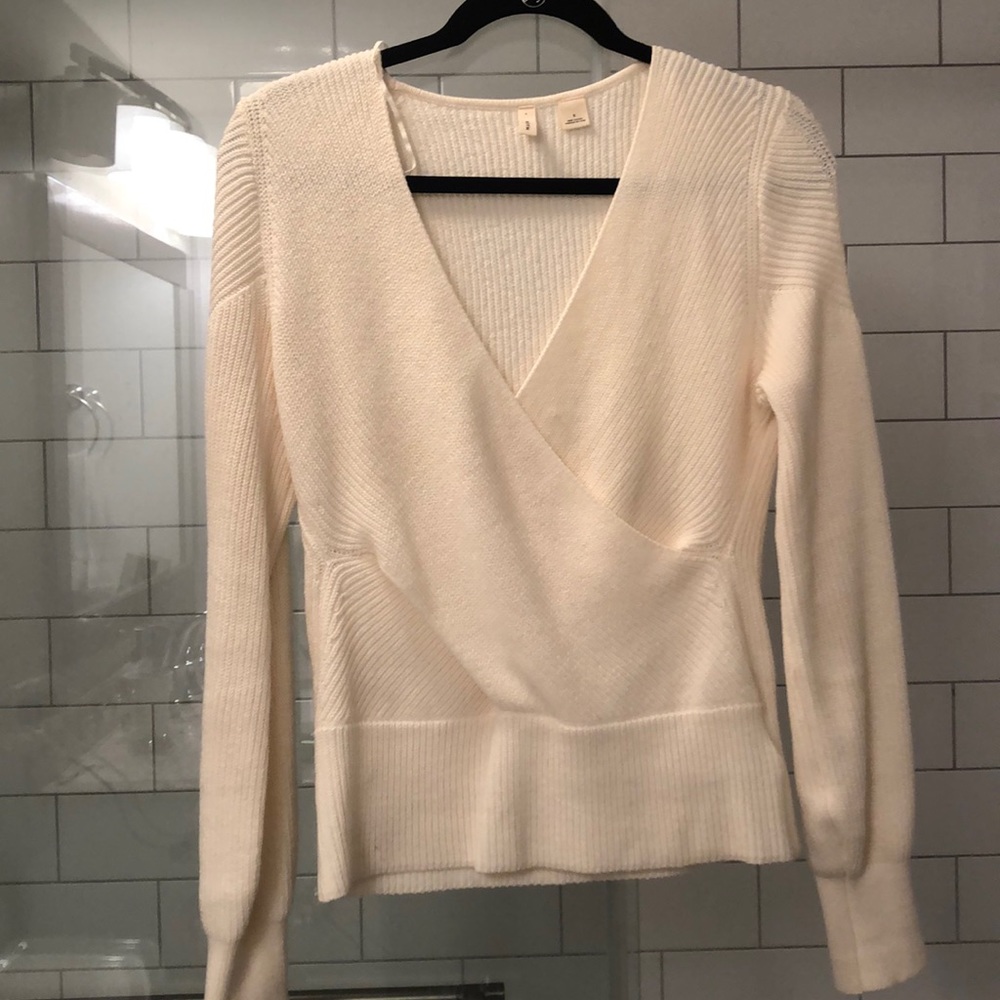 White sweater